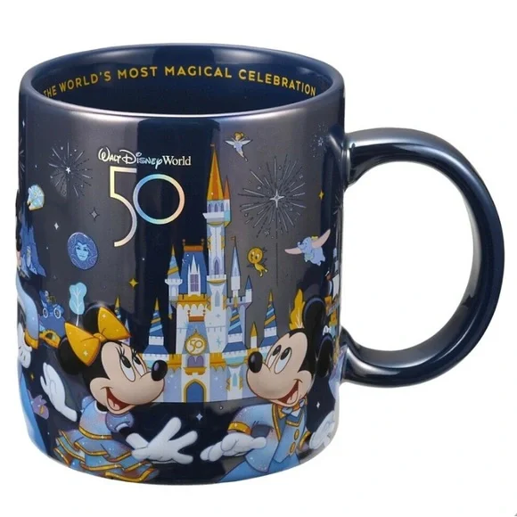 Disney | Dining | Walt Disney World 5th Anniversary Ceramic Mug | Poshmark